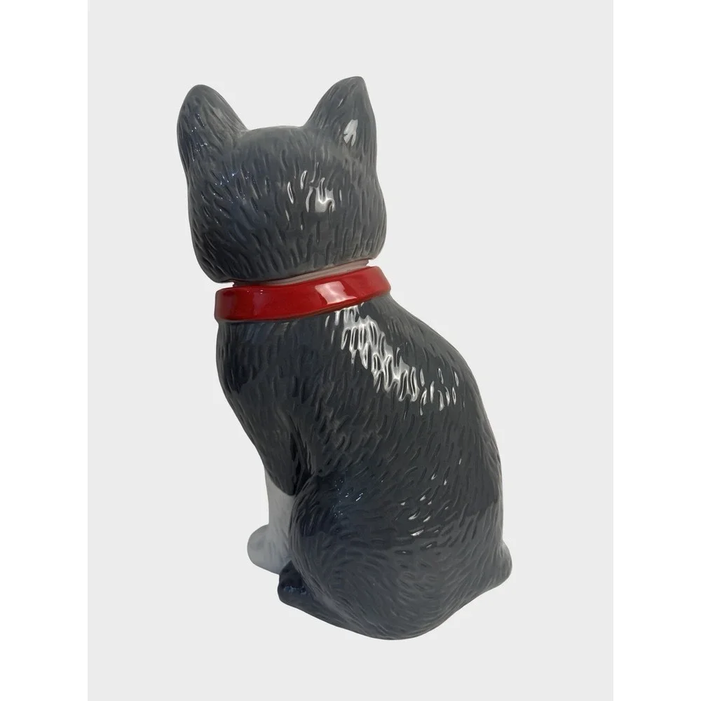 Anthropologie‎ Peluche Cat Cookie Jar Ceramic Stoneware